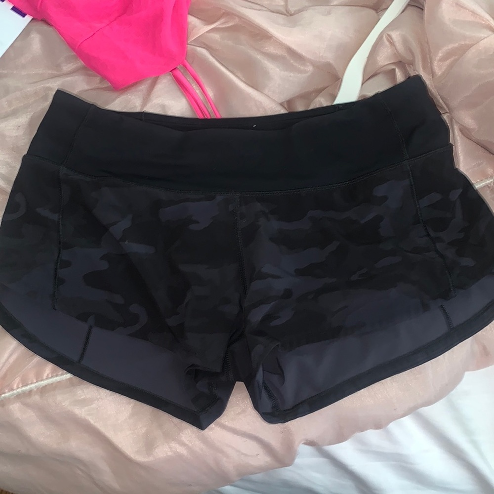 Camo Lululemon shorts!